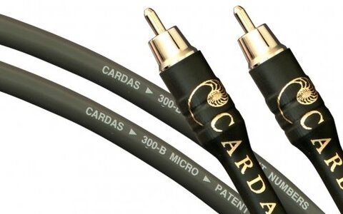 Cardas Audio Microtwin Interconnect Kabel 2 x RCA 0,5m